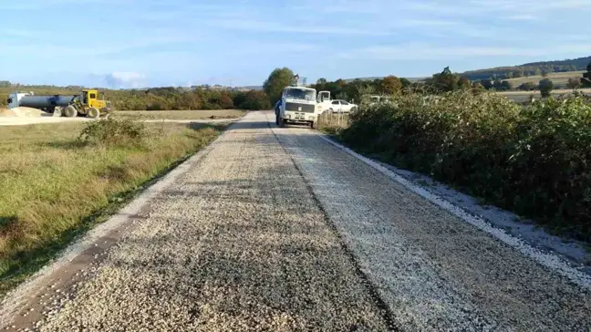 Havza Belediyesi Kırsal Mahallelerde Yol Çalışmalarını Tamamladı