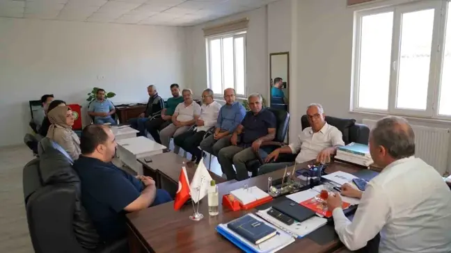Kılınç, park ve bahçeler müdürlüğü personellerini tebrik etti