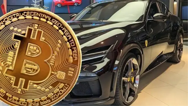 Ferrari, Kripto Para ile Ödeme Almaya Başladı