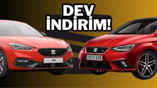Seat'tan Ibiza ve Leon için dev indirim: İşte sıfır otomobil fırsatları!