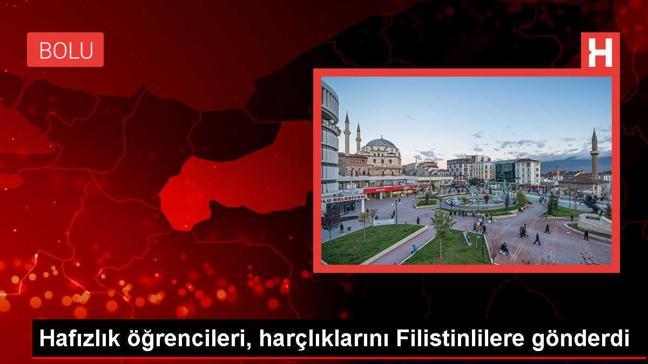 Mengen'deki Hafızlık Öğrencileri Filistin'e Yardım Etti