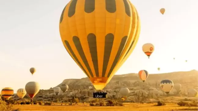 Dünyada bir ilk: Uber Balon, Kapadokya'dan havalanıyor!