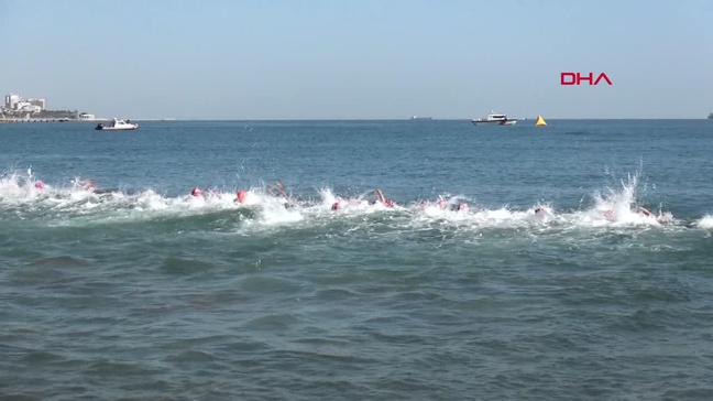 Avrupa Triatlon Kupası'nda Annabel Mortan birinci oldu