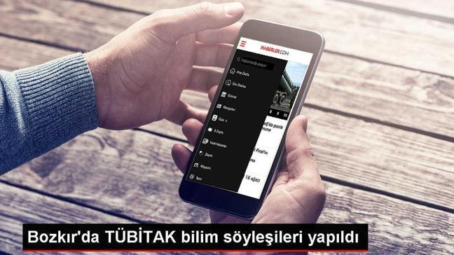 Bozkır Milli Eğitim Müdürlüğü TÜBİTAK Bilim Söyleşileri Gerçekleştirdi