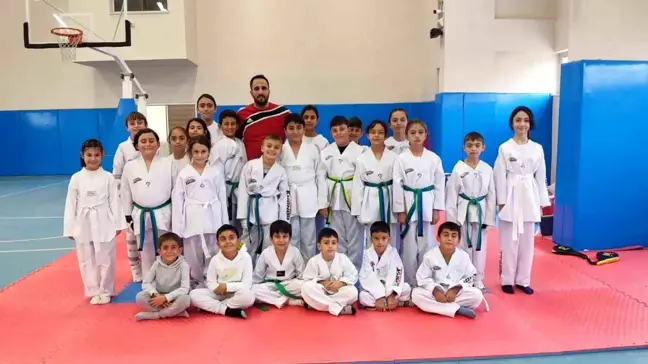 Erzurum'da çocuklara yönelik tekvando eğitimi büyük ilgi görüyor