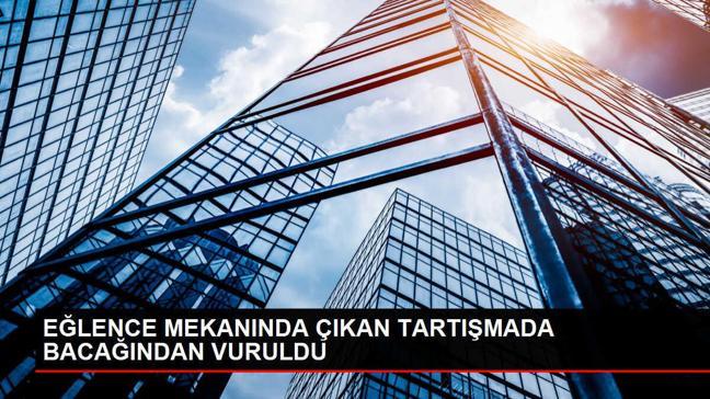 Eğlence mekanında çıkan tartışmada bir kişi tabancayla vuruldu