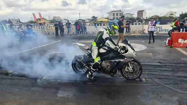 Kepez Drag Pisti'nde 70 sporcu birincilik için yarıştı