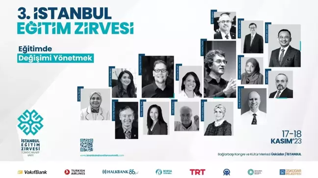 Eğitimin zirve isimleri İstanbul'da buluşuyor! İşte 3. İstanbul Eğitim Zirvesi'nde ele alınacak konular