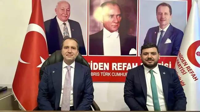 Yeniden Refah Partisi KKTC'de temsilcilik açtı