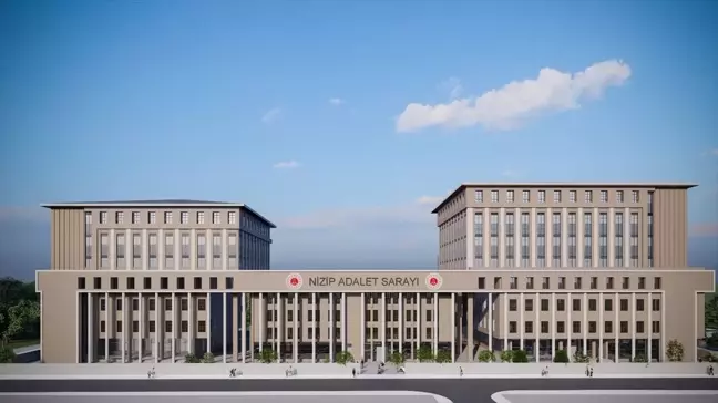 Gaziantep Nizip Adalet Sarayı'na Ek Bina Yapılacak