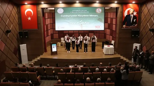 Samsun, Kastamonu, Çankırı ve Amasya'da 24 Kasım Öğretmenler Günü kutlandı