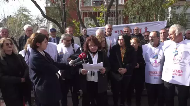 Emekliler, Emekli Meclisleri Sendikası'nı Kurdu: