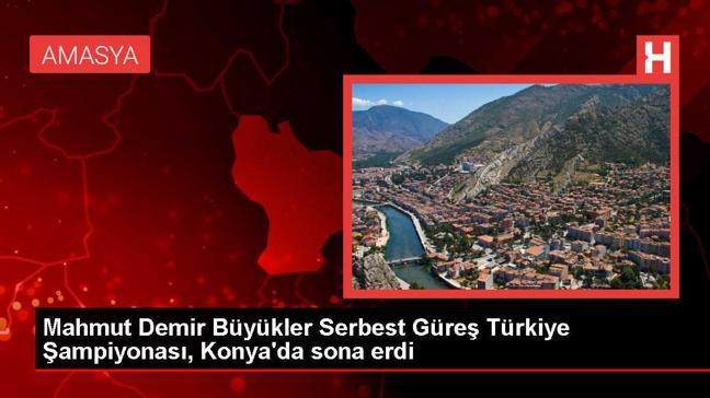 Mahmut Demir Büyükler Serbest Güreş Türkiye Şampiyonası Konya'da Son Buldu