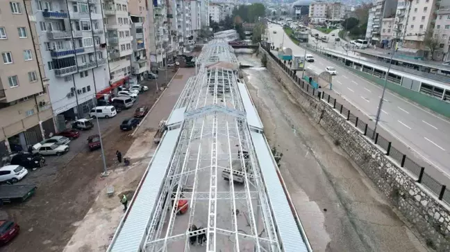 Yıldırım Belediyesi Gökdere Pazar Yeri'ni Yeniliyor