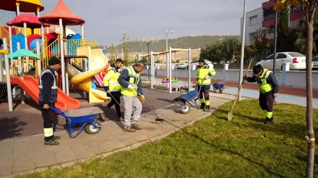 Adıyaman Belediyesi Kent Parkı'nda çalışmalar devam ediyor