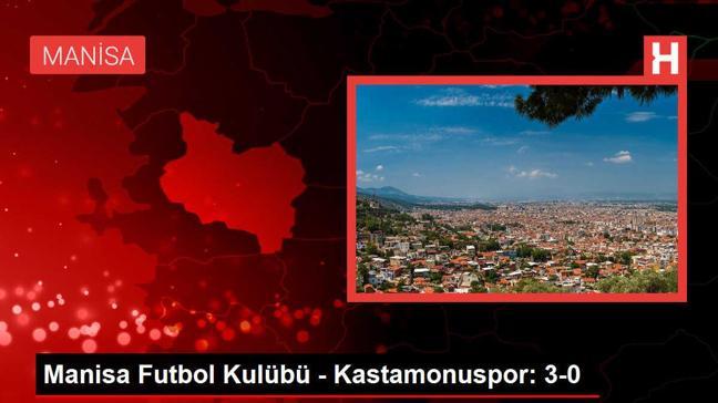 Manisa FK, Ziraat Türkiye Kupası'nda Kastamonuspor'u 3-0 mağlup etti