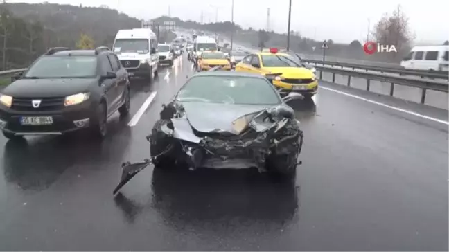 Ünlü iş adamı Sinan Urfalı, Ferrari ile ölümden döndü: 10 milyonluk araç pert oldu