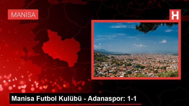 Manisa FK Adanaspor ile berabere kaldı