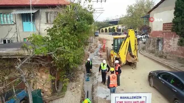 Bekilli'de içme suyu hatları yenileniyor