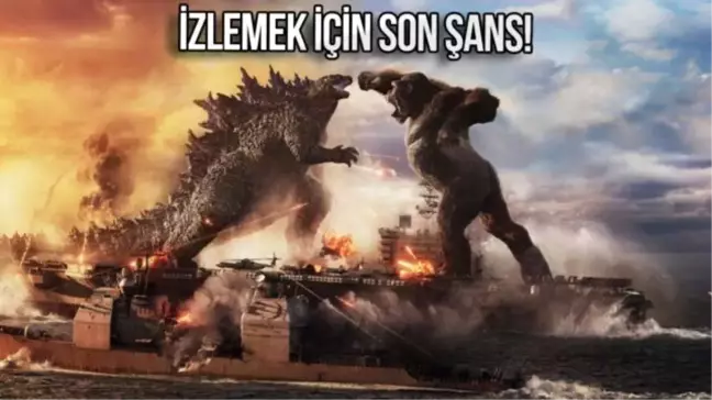 Netflix, Godzilla vs. Kong'u kütüphanesinden kaldırıyor