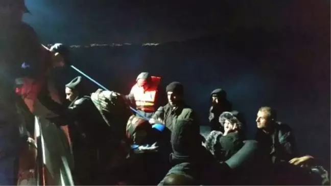 Bodrum'da 35 Kaçak Göçmen Kurtarıldı