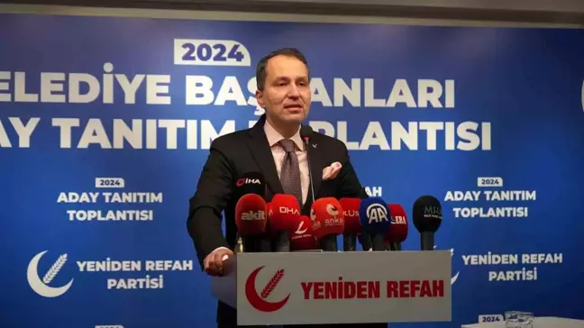 Yeniden Refah Partisi İstanbul, İzmir ve Ankara'da ittifak için değerlendirme yapıyor