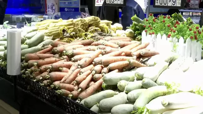 Çin'de Soğuk Hava Dalgası Sebze Arzını Etkilemiyor
