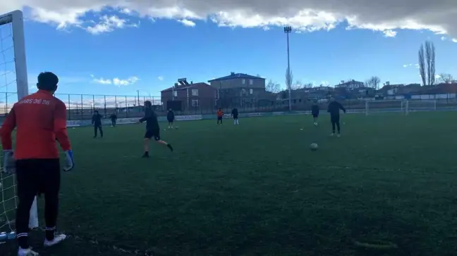 Kars 36 Spor, Trabzon Kireçhane Spor karşılaşmasına hazırlanıyor