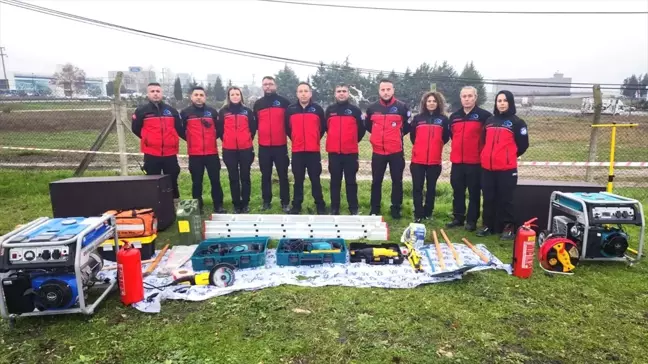 Çorlu Belediyesi Arama Kurtarma Ekibi Akreditasyon Sınavında Başarılı Oldu