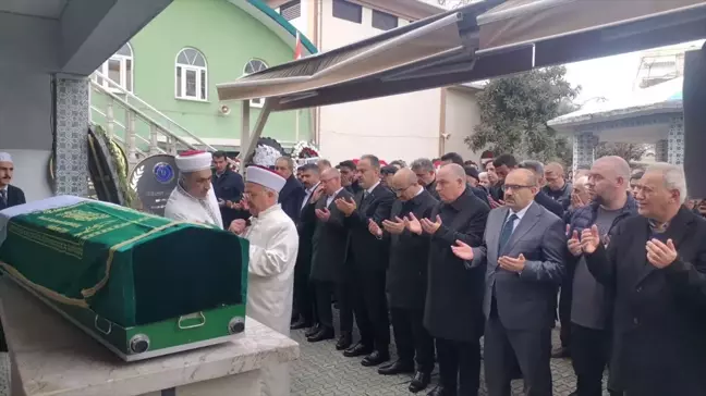 Denizli Valisi Ömer Faruk Coşkun'un annesi son yolculuğuna uğurlandı