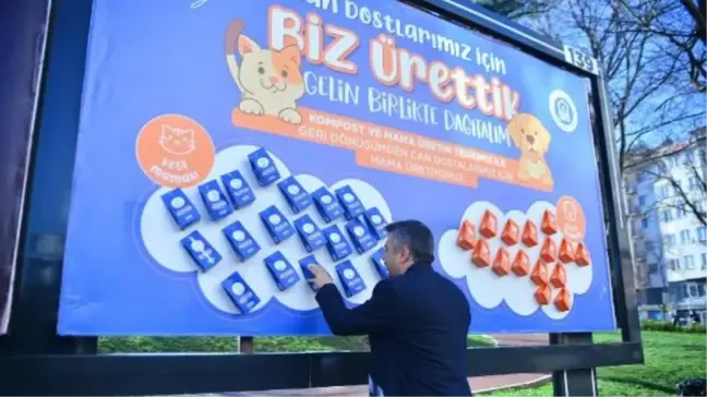 Yıldırım Belediyesi Atık Yemekleri Mama Haline Getiriyor