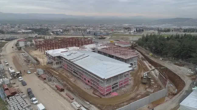 AK Parti Gaziantep Milletvekili Ali Şahin, Nurdağı Devlet Hastanesi'nde İncelemelerde Bulundu