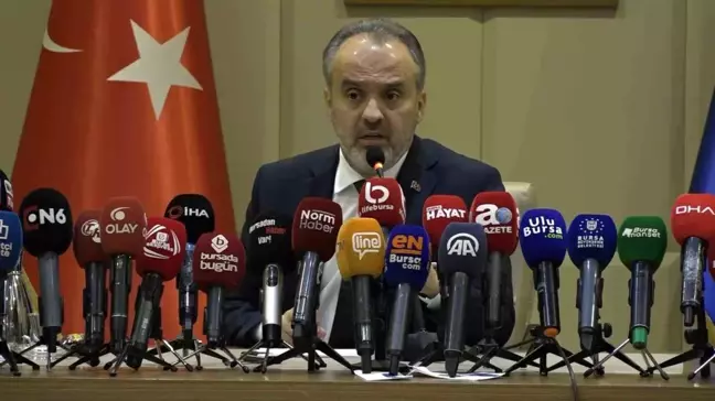 Bursa Büyükşehir Belediye Başkanı Alinur Aktaş, BUSKİ'deki zimmet iddiasına ilişkin açıklama yaptı