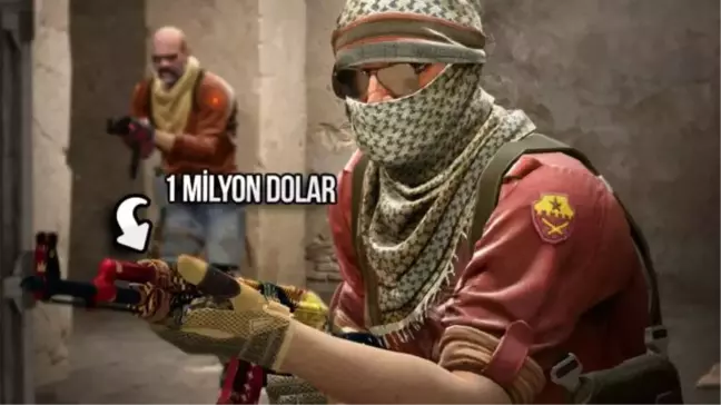 Counter-Strike 2'de 1 Milyon Dolarlık Silah Görünümü