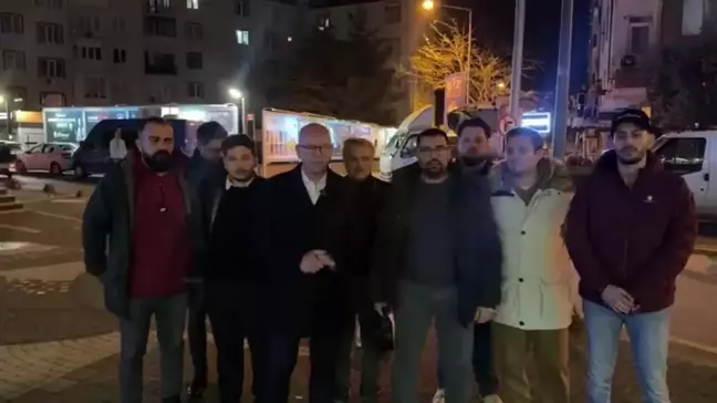 CHP Balıkesir Büyükşehir Belediye Başkan Adayı Ahmet Akın'ın Pankartlarına Engelleme Girişimi