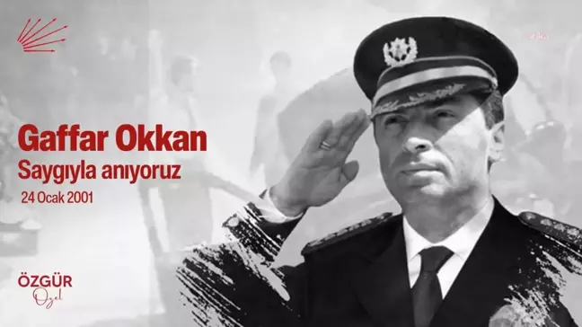 CHP Genel Başkanı Özgür Özel, Diyarbakır Emniyet Müdürü Gaffar Okkan'ı anma mesajı yayınladı