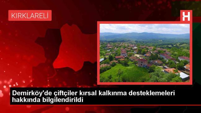 Demirköy ilçesinde kırsal kalkınma desteklemeleri bilgilendirme toplantısı yapıldı