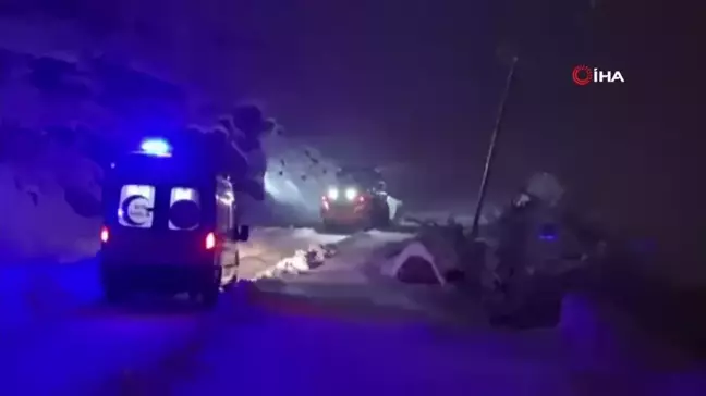 Beytüşşebap'ta karda hasta kurtarma operasyonu: Ekipler seferber oldu