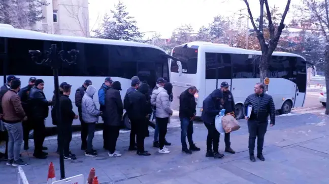 Erzurum merkezli 'Sibergöz-20' operasyonunda 71 şüpheli mahkemeye çıkarıldı