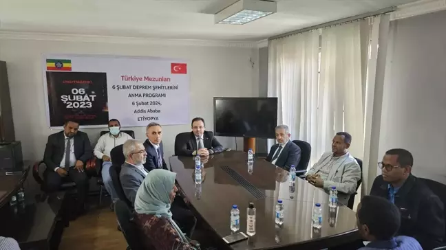 Etiyopya'da Kahramanmaraş depremi için anma programı düzenlendi