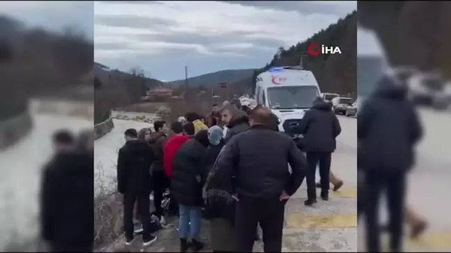Dere uçan aile boğulmaktan kurtuldu: 2'si çocuk 4 yaralı