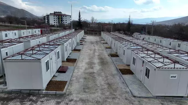 Tunceli'de Konteyner Kent Yapım Çalışmaları Devam Ediyor