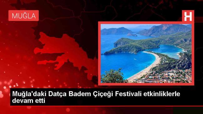 Muğla'da Badem Çiçeği Festivali Kortej Yürüyüşü Düzenlendi
