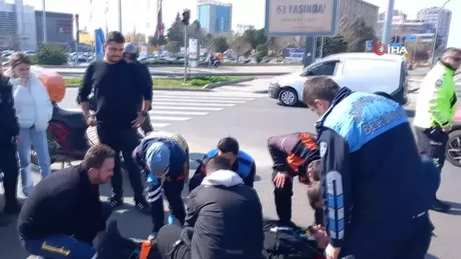 Çorlu'da trafik kazası: 1 yaralı