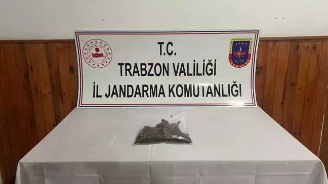Trabzon'da Uyuşturucu Operasyonu: 60 Gram Esrar Ele Geçirildi
