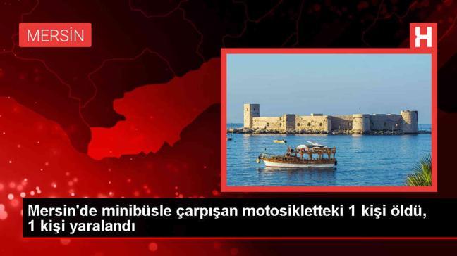 Tarsus'ta Motosiklet-Minibüs Çarpışması: 1 Ölü, 1 Yaralı