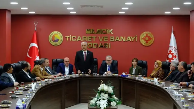 AK Parti Bilecik Belediye Başkan Adayı Mustafa Yaman, Bilecik TSO'yu ziyaret etti