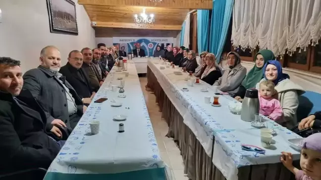 Bayburt İl Müftüsü Abdurrahman Şahin, personelle vedalaştı