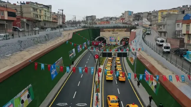 Şahinbey Belediyesi tarafından inşa edilen 100. Yıl Tünelleri trafiğe açıldı