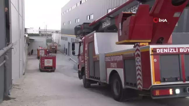 Matbaa fabrikasında korkutan yangın